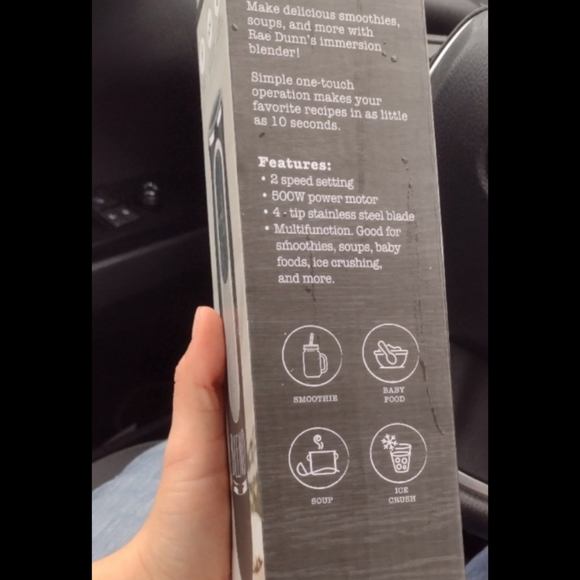 NWT Rae Dunn Inmersion Blender - Picture 4 of 5